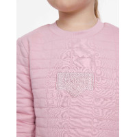 Suéter Mini LeMieux Cici Crew Florir Rosa Suéter Mini LeMieux Cici Crew Florir Rosa