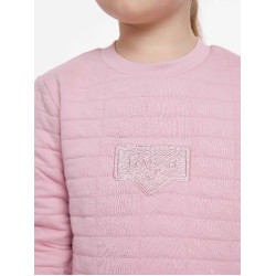 Suéter Mini LeMieux Cici Crew Florir Rosa Suéter Mini LeMieux Cici Crew Florir Rosa