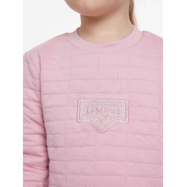 Suéter Mini LeMieux Cici Crew Florir Rosa Suéter Mini LeMieux Cici Crew Florir Rosa