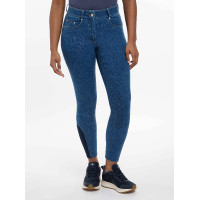 Calça LeMieux Dolly Denim feminina Denim Azul