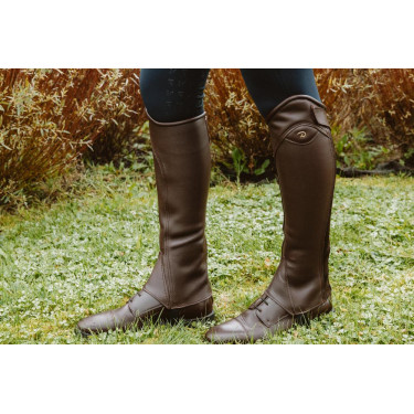 Botas com atacadores Dy'on Castanho