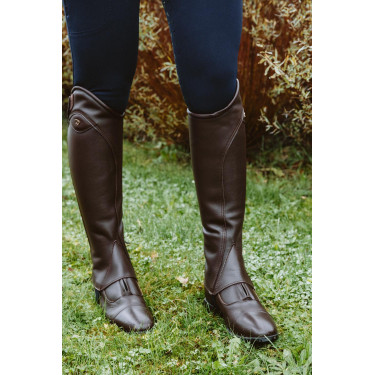 Botas com zíper Dy'on Castanho Botas com zíper Dy'on Castanho