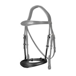 Muserola Anatômica Sem Barbela New English Collection Dy'on Preto