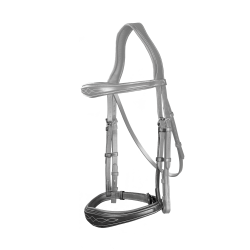 Muserola Anatômica sem Barbela Coleção US Jumping Dy'on Preto