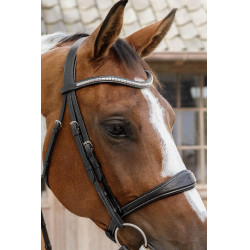 Muserola Anatômica sem Barbela Coleção US Jumping Dy'on Preto