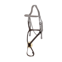 Narigueira Cruzada Trançada Dy'on Castanho Narigueira Cruzada Trançada Dy'on Castanho