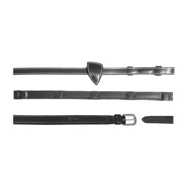 Zügel Soft 1/2 mit 8 integrierten Stoppern Working by Dy'on Preto Zügel Soft 1/2 mit 8 integrierten Stoppern Working by Dy'on Preto