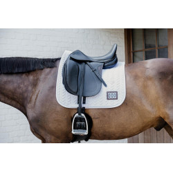 Almofada de sela de competição Fishbone com 2 números Kentucky Dressage