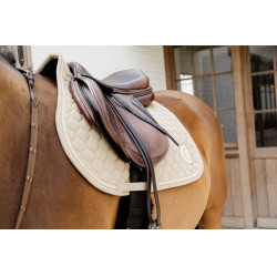 Tapete onion quilt logotipo 3D jumping bege Kentucky Bege