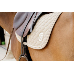 Tapete onion quilt logotipo 3D jumping bege Kentucky Bege