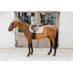 Tapete onion quilt logotipo 3D jumping bege Kentucky Bege