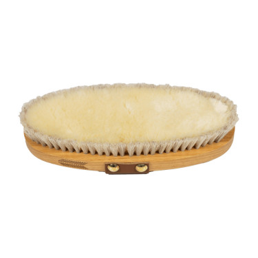 Escova macia Grooming Deluxe Castanho