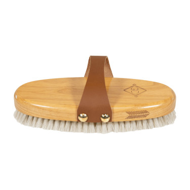 Escova macia Grooming Deluxe Castanho