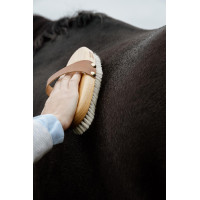 Escova macia Grooming Deluxe Castanho