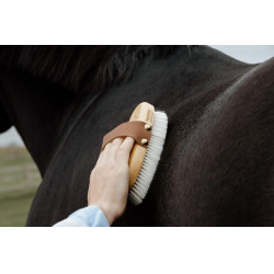 Escova macia com cerdas suaves pequena Grooming Deluxe