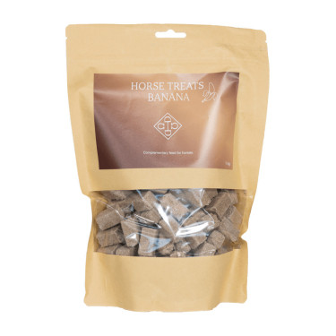 Guloseima para cavalo Grooming Deluxe Banana Amarelo