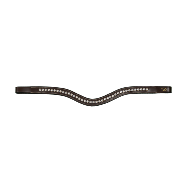 Frontal Swarovski V Branco Dy'on D Collection Castanho Frontal Swarovski V Branco Dy'on D Collection Castanho