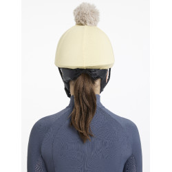 Toque My LeMieux para capacete Mimosa / pedra Amarelo