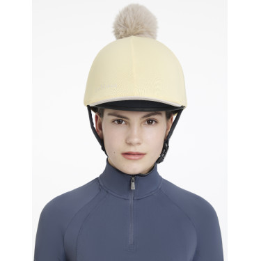 Toque My LeMieux para capacete Mimosa / pedra Amarelo
