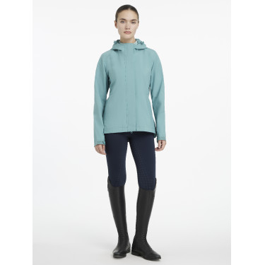 Casaco impermeável curto LeMieux Isla Lagoa Azul