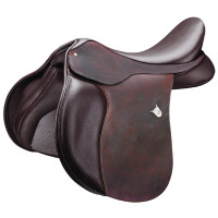 Sela mista Bates couro Heritage Castanho
