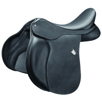 Sela mista Bates couro Heritage Preto