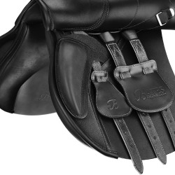 Sela mista Bates SC+ couro Luxo Preto Sela mista Bates SC+ couro Luxo Preto