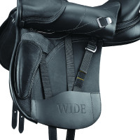 Sela mista Bates Wide couro Heritage Castanho Sela mista Bates Wide couro Heritage Castanho
