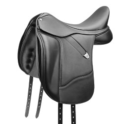 Sela de adestramento Bates Plus couro Luxe