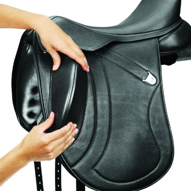 Sela Bates Innova Mono+ Cair® couro Luxe Preto Sela Bates Innova Mono+ Cair® couro Luxe Preto