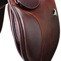 Selle Bates Caprilli Close Contact Classic avec quartier avancé