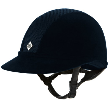 Capacete Charles Owen SP8 Plus Microcamurça Marinho Azul-marinho