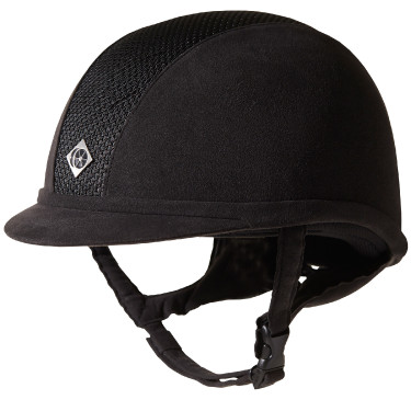 Capacete Charles Owen AYR8 Microcamurça Preto