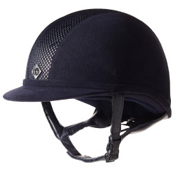 Capacete Charles Owen AYR8 Microcamurça Marinho / prateado Azul Capacete Charles Owen AYR8 Microcamurça Marinho / prateado Azul