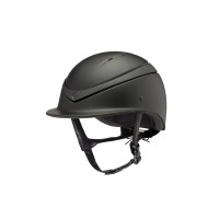 Capacete Charles Owen Luna Preto