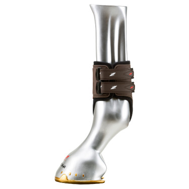 Protetor de boleto com Velcro Zandona Carbon Air Castanho