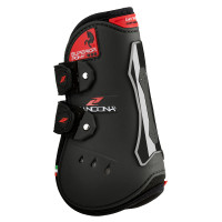 Guêtres Zandona Superior Air Velcro pônei Preto Guêtres Zandona Superior Air Velcro pônei Preto