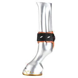 Protetor de boleto Zandona Carbon Air Classic EVO para cavalos jovens Preto / castanho