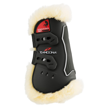 Zandona Carbon Air Sensitive+ Schafwoll-Gamaschen Pony Preto
