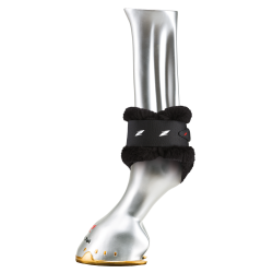 Gamaschen mit Lammfell Zandona Carbon Air Sensitive+ für junge Pferde Preto / ovelha preta