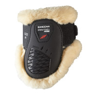 Gamaschen mit Lammfell Zandona Carbon Air Sensitive+ für junge Pferde Edição preta Preto