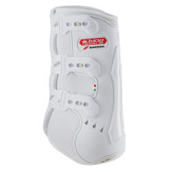 Guédras de dressage Zandona King Carbon Air anteriores Branco