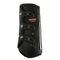 Guêtres de dressage Zandona King Carbon Air posteriores Preto