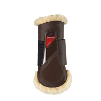 Geschlossene Gamaschen Lammfell Zandona Prince Sensitive+ hinten Castanho