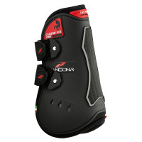Guêtres Zandona Carbon Air Poney Velcro Preto
