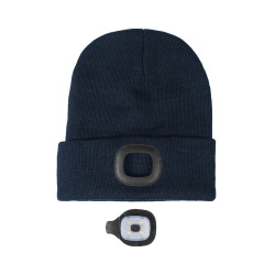 Gorro de malha Honey HKM Azul escuro