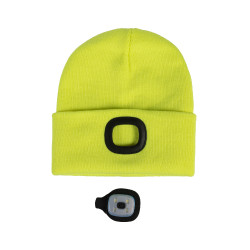 Gorro de malha Honey HKM Amarelo fluorescente