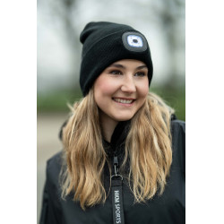 Gorro de malha Honey HKM Preto