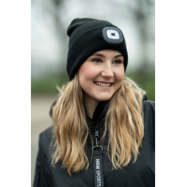 Gorro de malha Honey HKM Preto