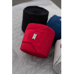 Bandagens de polo HFI Velvet Vermelho